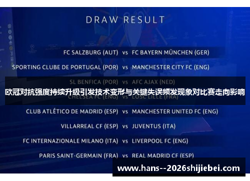 欧冠对抗强度持续升级引发技术变形与关键失误频发现象对比赛走向影响